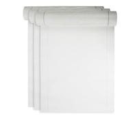 537 ALFA - Treillis en fibre de verre renforcé, 3 pièces, blanc, 1000mm x 50m, 165 g/m², maille 4 x 4 mm pour enduit façade, pour éviter toutes fissures