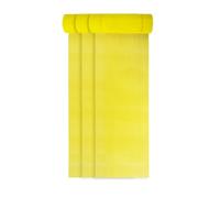 537 ALFA - Treillis en fibre de verre renforcé, 3 pièces, jaune, 330mm x 50m, 165 g/m², maille 4 x 4 mm pour enduit façade, pour éviter toutes fissures