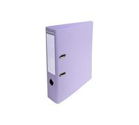 Exacompta Classeur à levier PVC A4 53707E – Dos 70 mm – Lilas