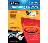 [5396301-5] Fellowes Lot de 5 Paquets de 25 Pochettes à plastifier, A4, brill...