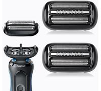 53B Lot de 2 têtes de rasoir de rechange compatibles avec les rasoirs Braun Series 5/6 5020cs 5018s 5035s 5049cs 5050cs 6020s 6040cs 6075cc 6072cc 6090cc