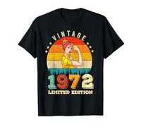 53e anniversaire 1972 édition limitée vintage 53 ans femme T-Shirt