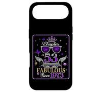 53rd Birthday Queen Chapter 53 Fabulous Since 1973 Women Coque pour iPhone Air