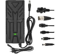 54,6V 2A Chargeur Trotinette Electrique，42V Chargeur Hoverboard, 48V Chargeur Universel pour Batterie Lithium avec 6 Connecteurs