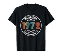 54 Ans Anniversaire Cadeau Rétro Vintage 1972 Millésime 1972 T-Shirt
