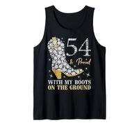 54 Ans et Proud with My Boots on The Ground Débardeur