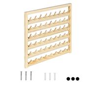 54 Bobines Filetage Bois Mural Porte-bobines Fil avec Crochets Suspension, Organisateur Fil pour Broderie et Fils À Coudre