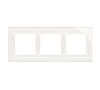 54 CADRE EN VERRE PERLE BLANC NATUREL 3X PREMIUM 54 DRN3/70