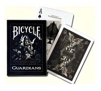 Bicycle Cards Jeu de cartes Guardians – 54 cartes – Argenté