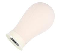54 Cm Toile Perruque Tête Mannequin Tête Modèle Tête Styromousse Professionnel Tête Chauve avec une Pince et des épingles en T (22 pouces)