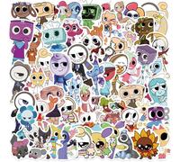 54 Dandys Autocollant | Dandys Figurine Autocollants Colorés | Imperméable Vinyle Decoration Stickers Pour Scrapbooking Journaling Guitare Tasse Skateboard