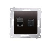 54 MODULE ANTHRACITE PRISE ORDINATEUR 2X PREMIUM 54 D62.01/48