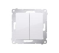 54 MODULE BLANC CONNECTEUR UNIVERSEL 2X PREMIUM 54 DW6/2.01/X/11