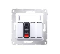 54 MODULE BLANC PREMIUM HIFI HAUT PARLEUR FEMELLE DGL31.01/11