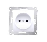 Kontakt-Simon DG1Z.01/11 Prise de courant en plastique IP20 Blanc 250 V 75 mm 40 mm