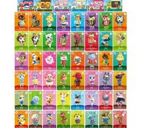 54 Pièces Mini Cartes Nfc Séries 5 Cards Pour Animal Crossing New Horizons Amiibo Acnh Cards Compatible Avec Switch/Switch Lite/Wii U