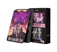 54 pièces Photocards Lisa Jennie Jisoo Rose Min Card Kpop Photocard Set Cadeau d'anniversaire pour les fans A01