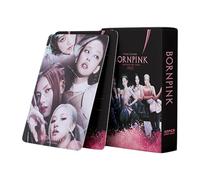 54 pièces Photocards Lisa Jennie Jisoo Rose Min Card Kpop Photocard Set Cadeau d'anniversaire pour les fans A03