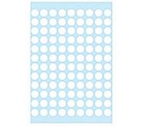 Herma Étiquettes/pastilles de couleur 5 pages Ø 8 mm Blanc.