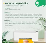 540 Xl Cartouches D'Encre Remanufacturées Pour Canon 540Xl Pour Canon Pixma Mg3650 Mg4250 Mg3600 Mg3550 Mg3250 Mg250 Mg2150 Mg2250 Mx475 Mx470 Mx535 Mx375 Mx435 Ts5150 Ts5151 Imprimante