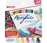 5400 acryl 3D double doublure 5 set trié de base