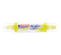 5400 acrylique 3D Double doublure néon jaune