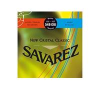 Savarez Jeu de cordes guitare classique Cristal Classic 540CRJ Mixte (normal/fort) Rouge/Bleu