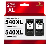 540XL Noir Multipack Compatible pour Canon 540XL Noir Cartouches PG-540
