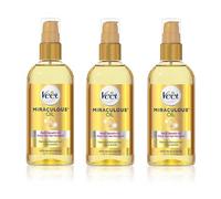 [5410036305652-3] Veet Lot de 3 Huiles Miraculeuse - Huile pré & post épilati...
