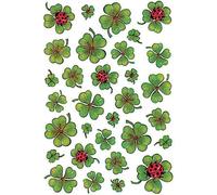 [5438-5] HERMA Lot de 5 Stickers DECOR TREFLES 3 x 31 sticks