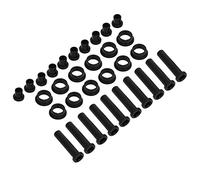 5438902, 5434548 Arrière Jeu De Capuchons De Bras De Contrôle, Kit De Capuchons En Plastique Abs Longues Et Courtes Réduction Du Bruit Anti-Popo