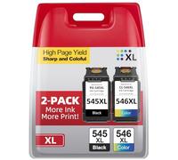545 546 XL Cartouches d'impression, PG-545XL CL-546XL Compatibles avec Les Canon Cartouches d'impression 545 546 XL Multipack pour Pixma TS3400 TS3100 TS3150 TS3300 TS3350 TS3450 TR4500 TR4551 MX495