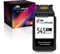 545 XL Cartouches d'encre Remanufacturé pour Canon 545 XL PG-545XL Noir pour Canon Pixma TS3150 MG2550S TR4550 TS3350 MG2500 MX495 TS205 Ip2850 TS3355 MG2555S MG3050 MG2550 MG2450 Imprimante
