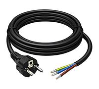 54597 Câble 3G1mm² CEE 7/7 (E/F) mâle, câbles PVC 1,8m 230V QOLTEC