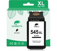 545XL Cartouches d'encre Remanufacturées pour Canon Cartouche 545 546 XL Pixma MG2550 MG2555 MG2950 MG3050 MG2450 MX495 MX490 TS3350 TS3150 TS3151 TS3355 TR4550 TR4551 Imprimante