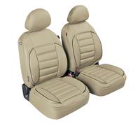 54787 De Luxe Sport Édition Paire Housses de Siège Avant Beige 1pz
