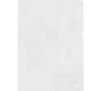 54832 Premium A4 Corner Folder,Grained Matt,Transparent,Polypropylene,115 Microns,Pack Of 100