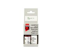 549 MARSEILLE ROT (Stylo retouche 9 ml + Vernis 9 ml) - Pinceau reparation peinture carrosserie et pare choc OPEL / VAUXHALL (9 ml + vernis 9 ml pour teintes metalisees)