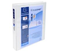 [54946E] EXACOMPTA Classeur personnalisable rigide 2 poches KreaCover 2 annea...
