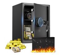 54L Coffre-Fort à Domicile, avec sacs ignifuges, Coffre-fort secret d'hôtel avec serrure à combinaison, la Maison, l'Hôtel, Bureau