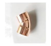 54mm Inner Dia x1.4mm Thickness Copper 45 Elbow Scoket Weld End Feed Coupler Plumbing Fitting Water Gas Oil 45 Deg