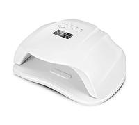 54W Lampe de sèche-ongles à LED rapide Machine de séchage de vernis à ongles en gel professionnel Lampe à photopolymériser à capteur intelligent Détection automatique intelligente pour(EU Plug)