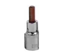 55/100 mm 1/2" Unité métrique hexagonale Allen Bit Socket métrique | Circlip externe de l'axe (55 mm hexagonal, 1 pièce H3)