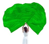 55 11 pouces Fanions d'adoration de danse avec tige de louange semi-circulaire drapeau d'église pour exercices de danse ensemble de drapeaux extérieurs