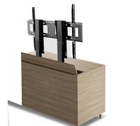 55" - 120" Support TV Au Plafond Motorisé - Mécanisme De Levage pour Téléviseur avec Télécommande, Course De Levage À Double Moteur 150 Cm/59 Pouces