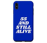 55 and Still Alive 55th Funny Birthday Party - 55 Years Old Coque pour iPhone XS Max
