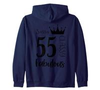 55 Ans et Fabuleuse - Les Femmes de 55e Anniversaire de Leur 55e Anniversaire, Sassy Classy Sweat à Capuche