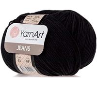 55% Coton 45% Acrylique YarnArt Jeans Sport Yarn 1 écheau/pelote 50 gr 174 yds (53)