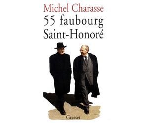 55, Fg-Saint-Honoré - Michel Charasse - Grasset - broché - Livre