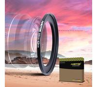55 mm to 62 mm Lens Adapter, for 55 mm Lens to 62 mm Filter Adapter, Compatible with All 62 mm Filter Accessories